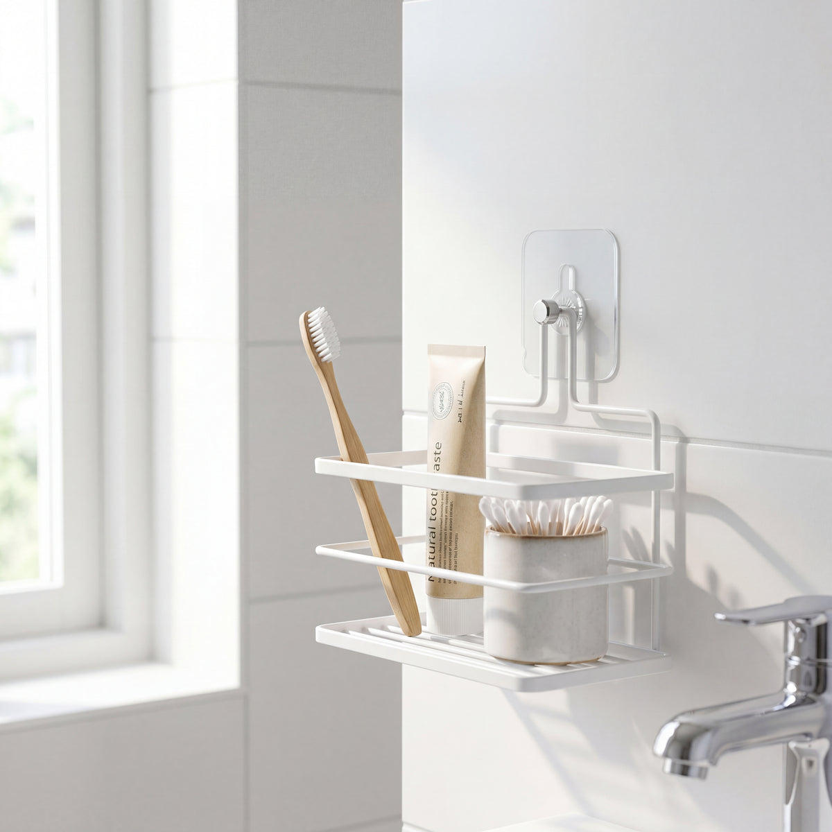 HangEasy No Drill Adhesive Wall Hooks — Damage Free Removal